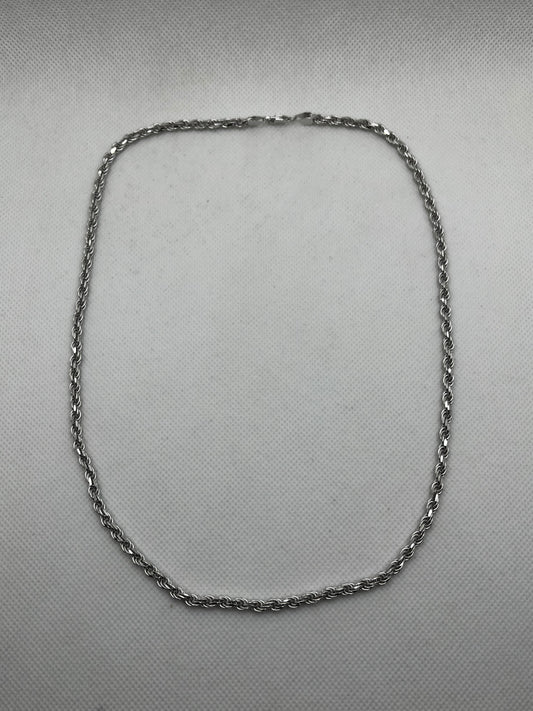 4mm 925 Silver Rope Chain