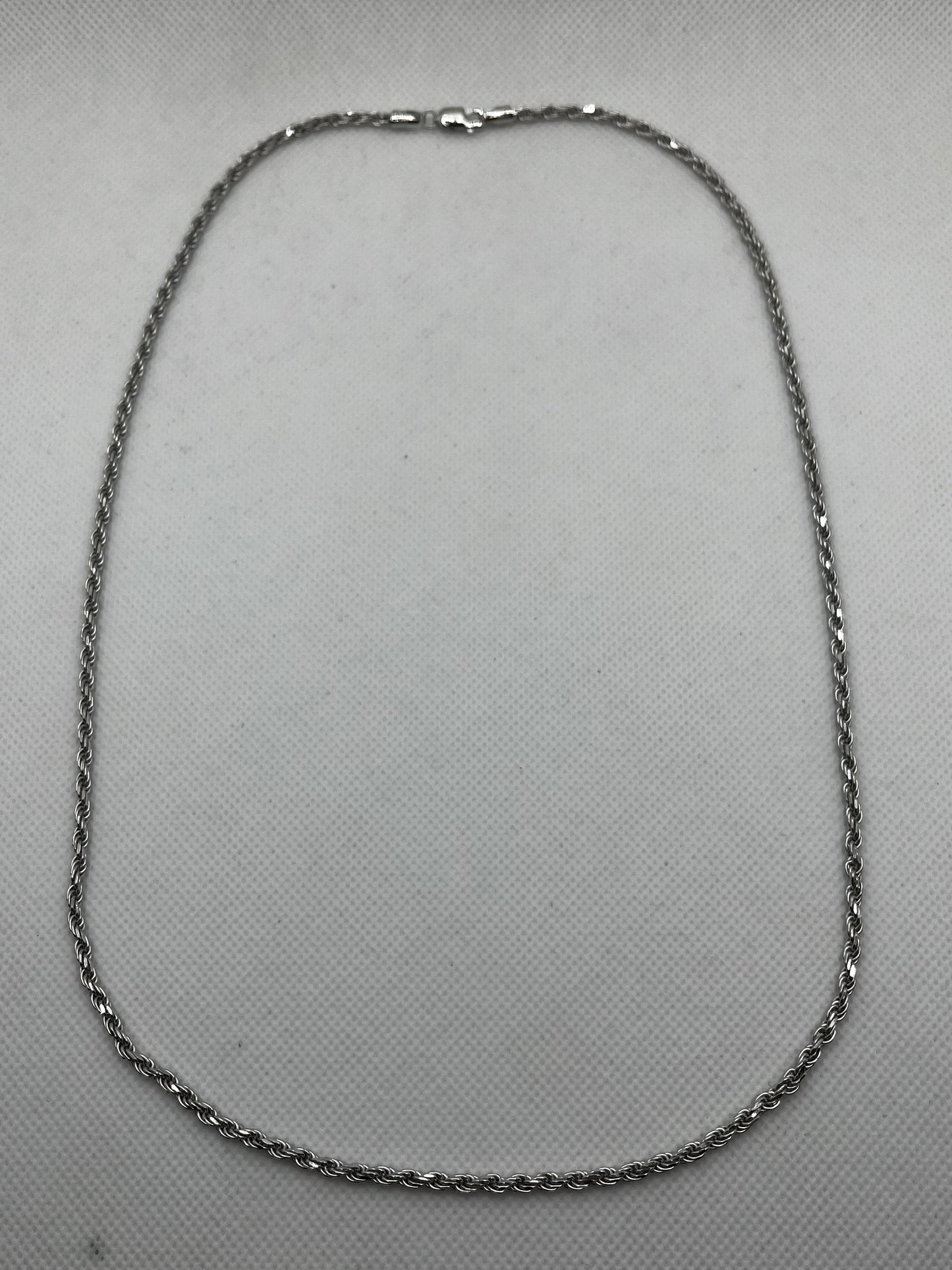 3mm 925 Silver Rope Chain