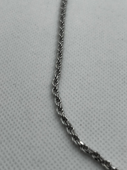 3mm 925 Silver Rope Chain