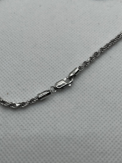 3mm 925 Silver Rope Chain